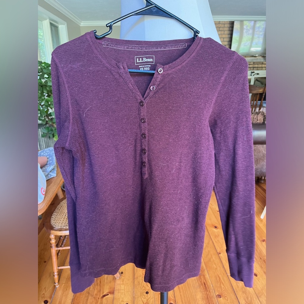 Ll Bean Women’s Henley Shirt